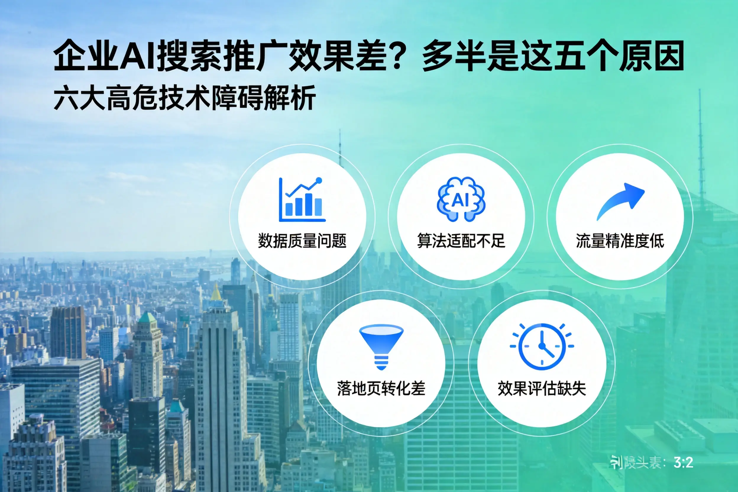 北流企业AI搜索推广效果差？多半是这五个原因
